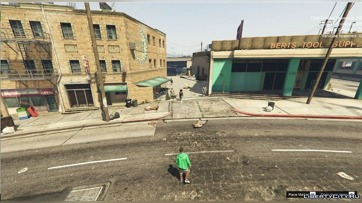 Base de zombies sur le toit / GTA 5
