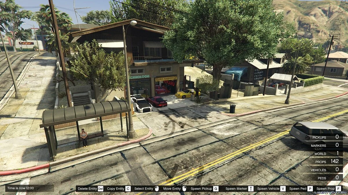 Гараж у японському стилі / GTA 5