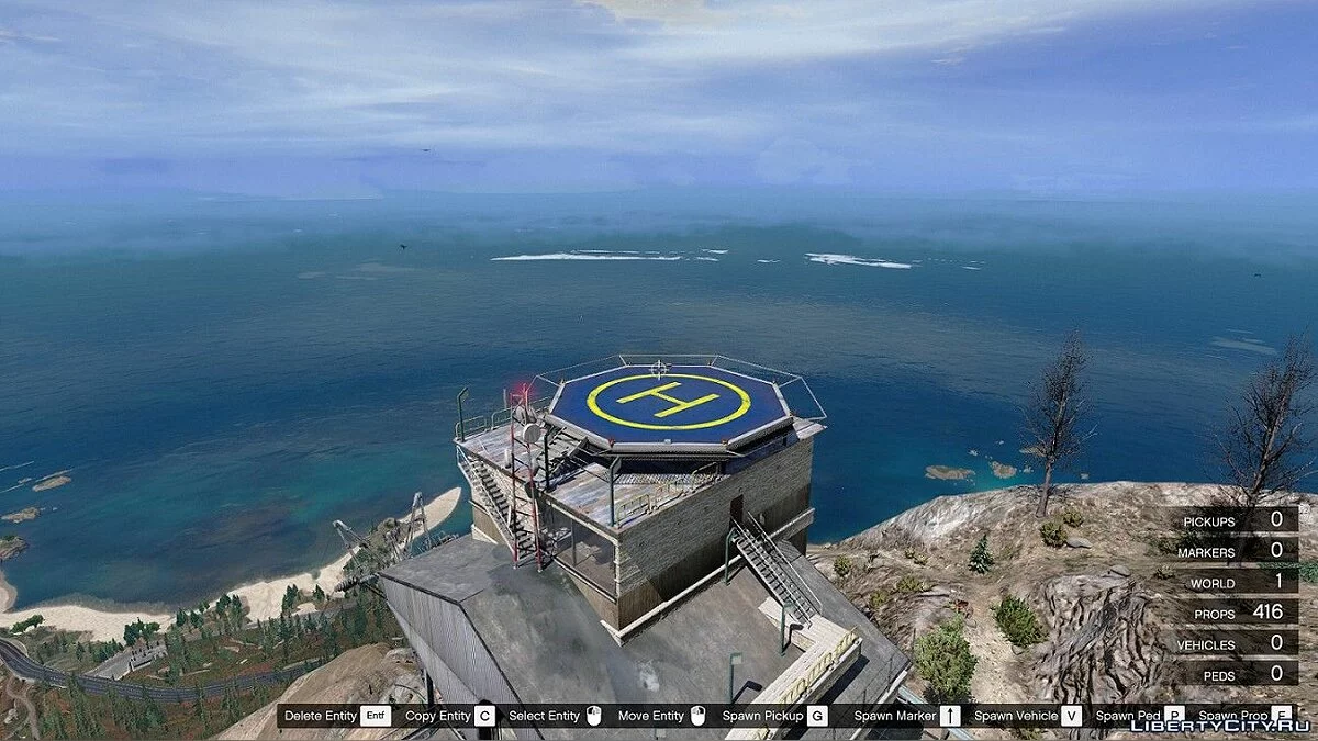 Hospital on Mount Chilliad / GTA 5