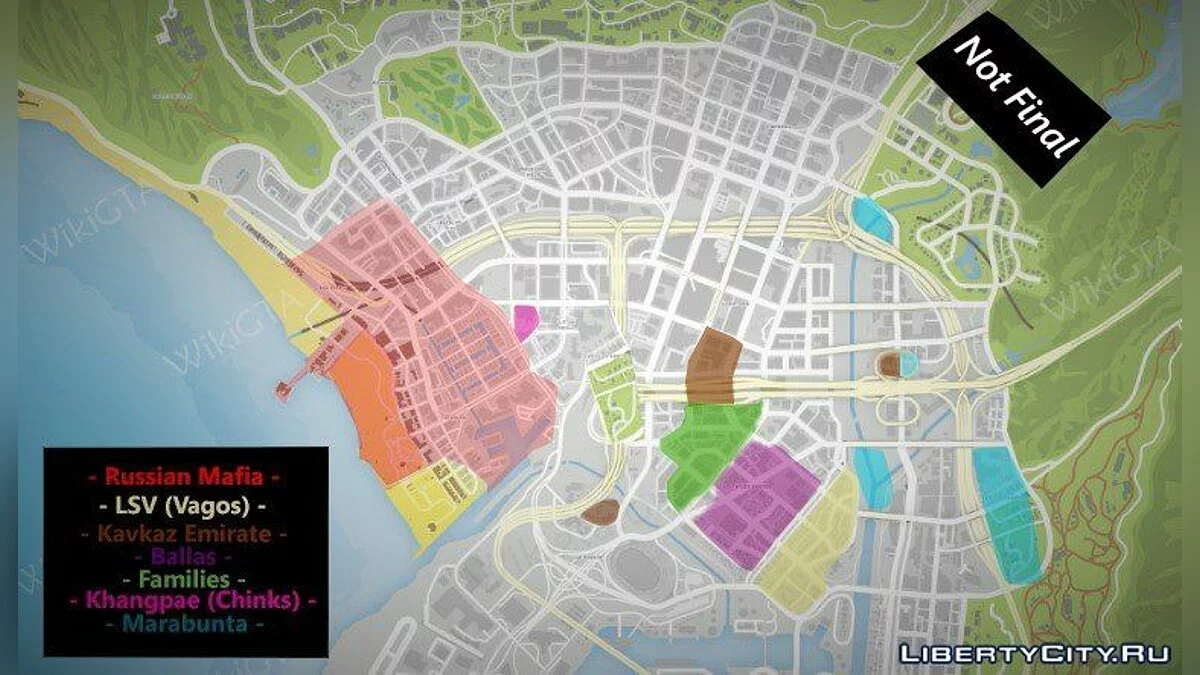 Кримінальний район Веспуччі - російська мафія / GTA 5