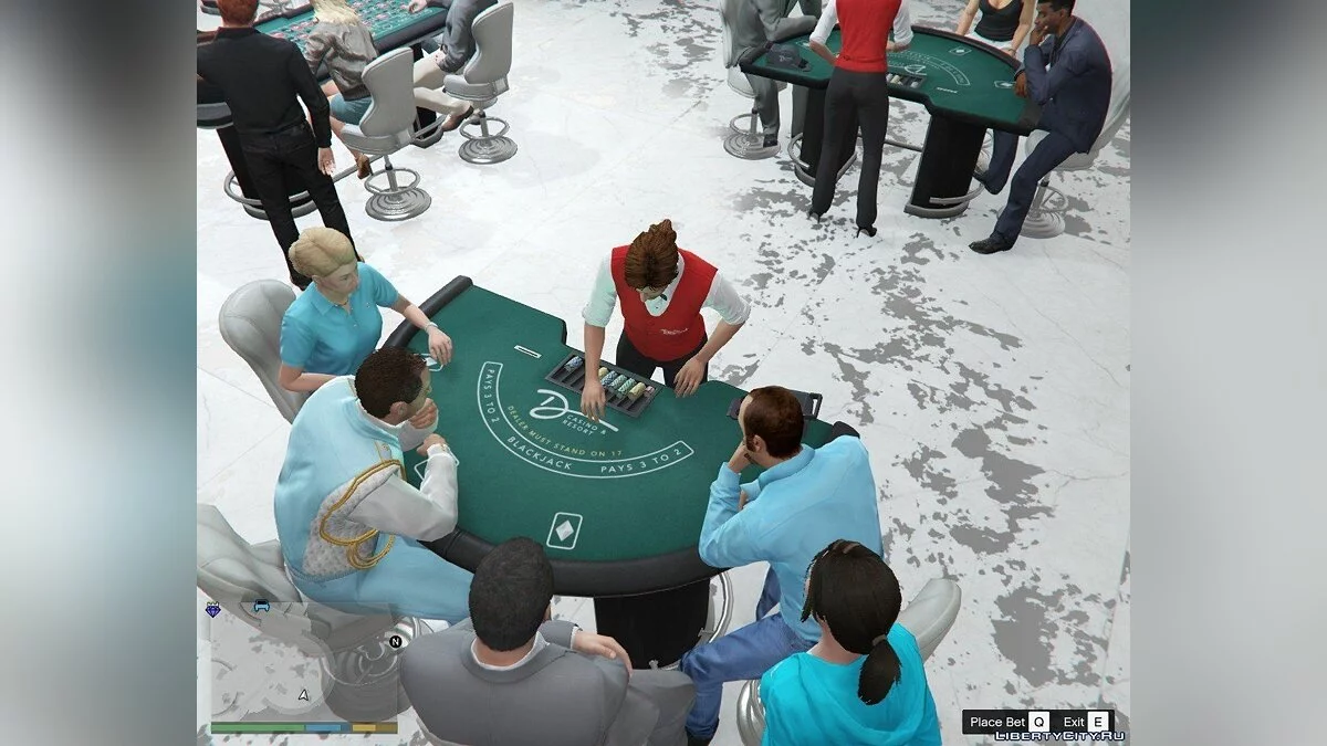 Visitors in Diamond Casino / GTA 5