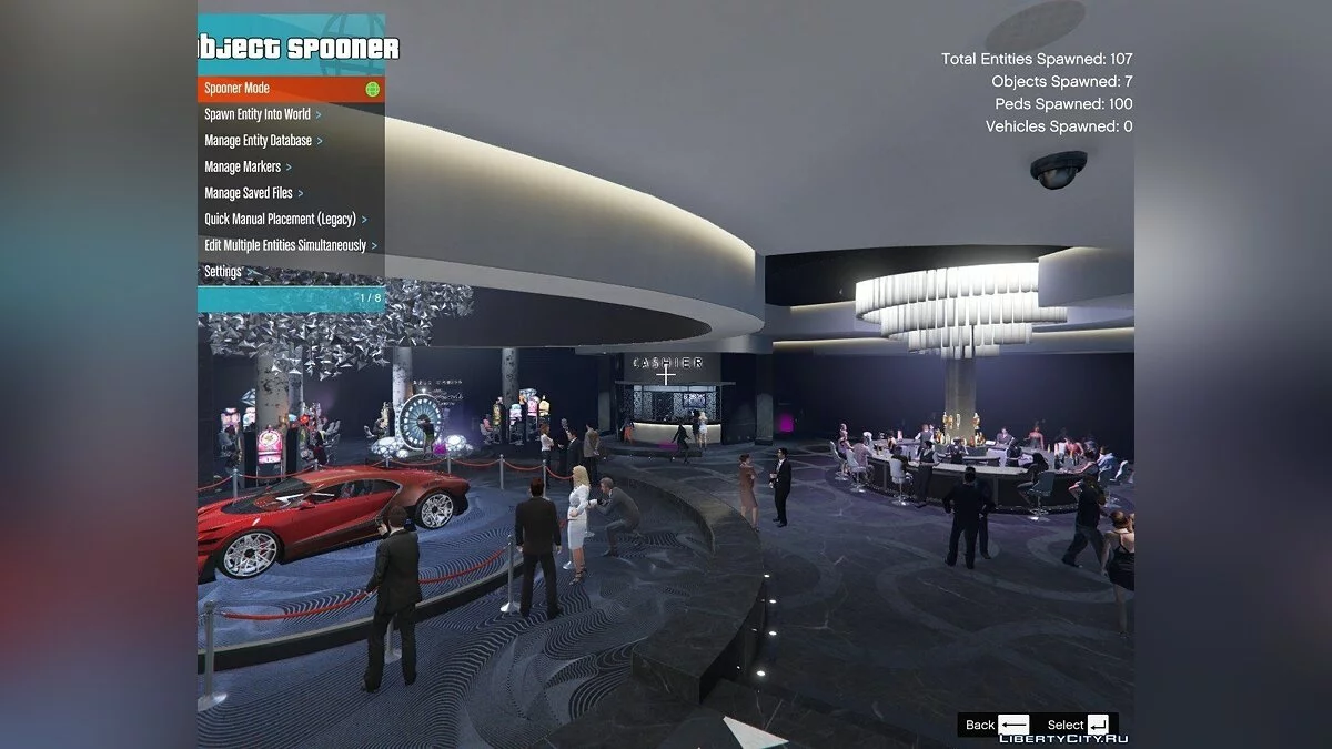 Visitors in Diamond Casino / GTA 5