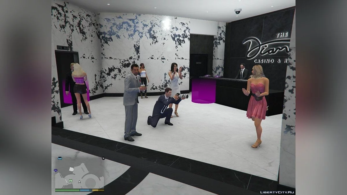Visitors in Diamond Casino / GTA 5
