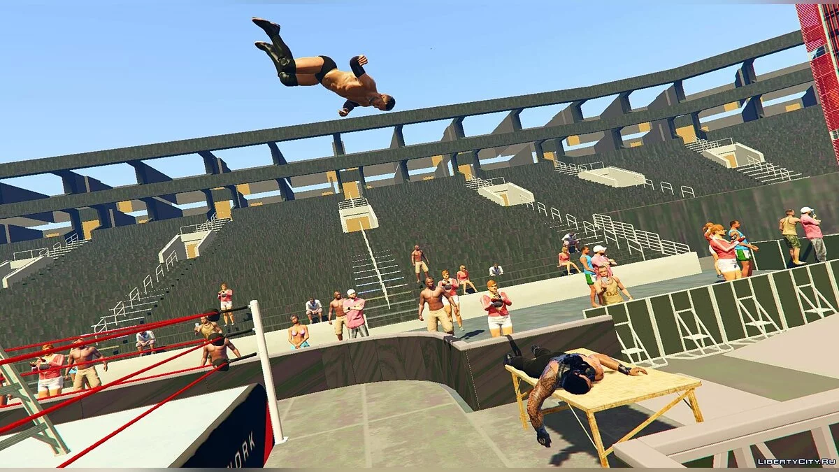 WWE RAW [Арена] з гри WWE2k17 1.0 / GTA 5