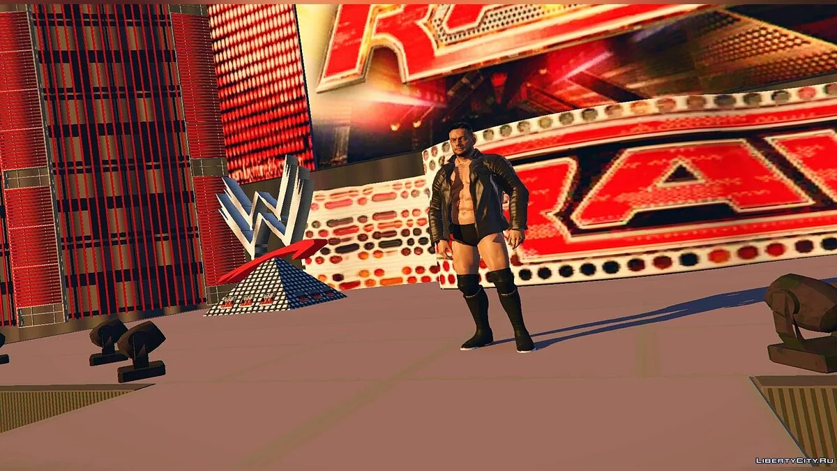 WWE RAW [Арена] з гри WWE2k17 1.0 / GTA 5