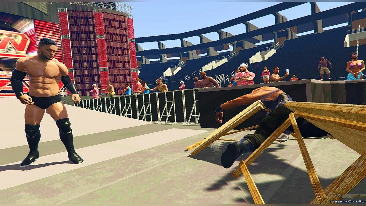 WWE RAW [Арена] з гри WWE2k17 1.0 / GTA 5