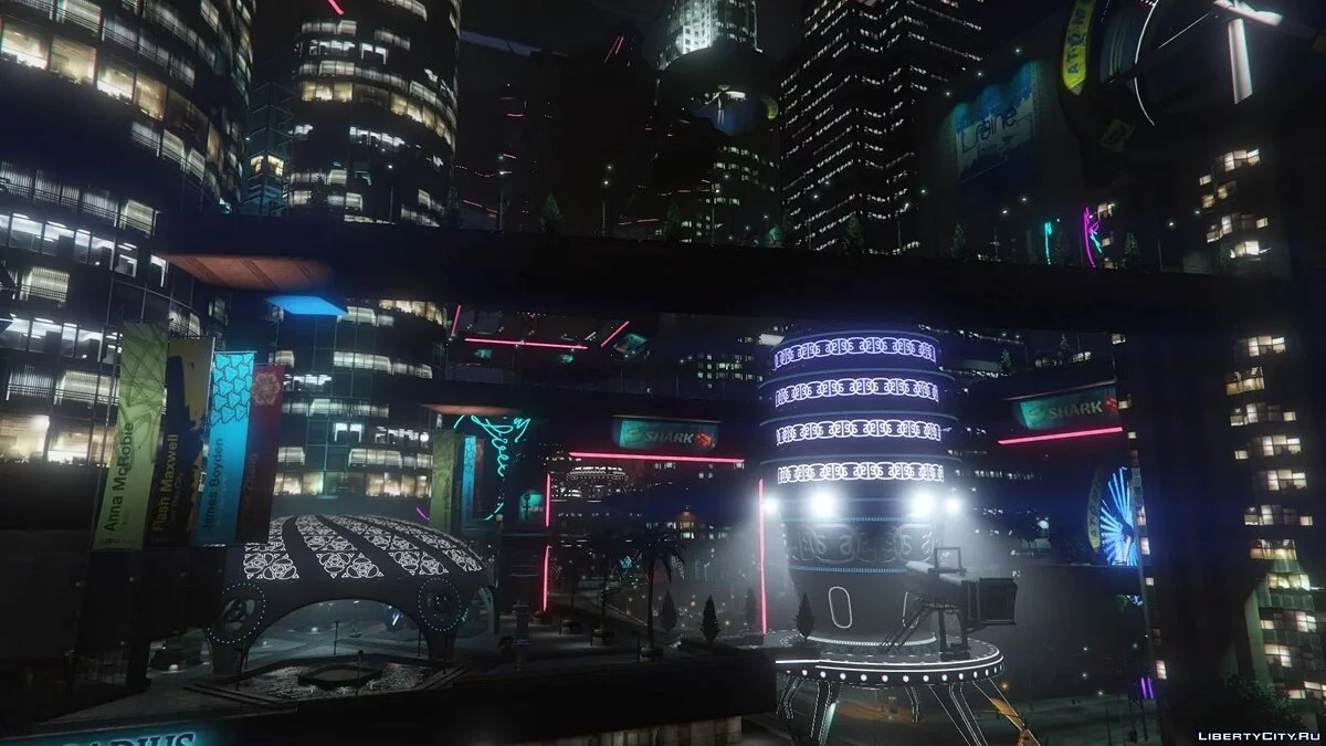 GrandCyberPunk [YMAP] 3.0 — GTA中的赛博朋克 / GTA 5