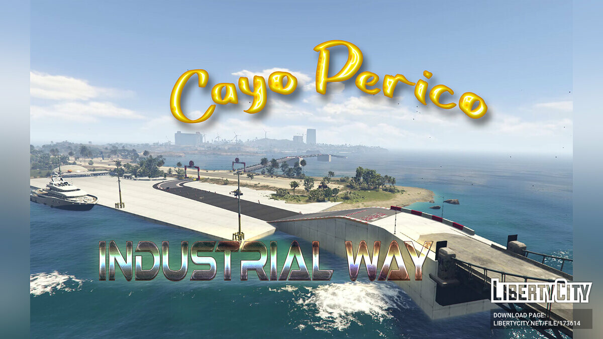 Download Cayo Perico - Industrial Way Bridge for GTA 5