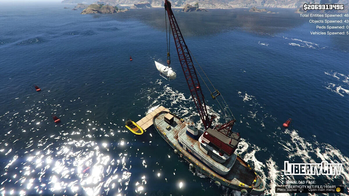 Exploring the Titanic / GTA 5