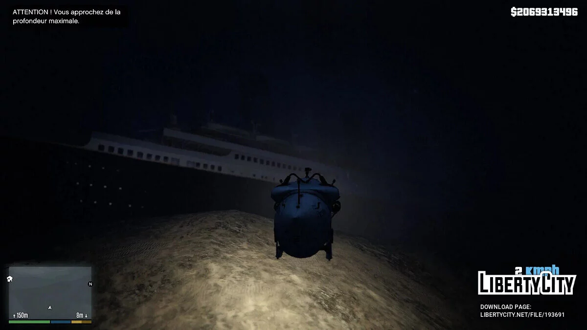 Exploring the Titanic / GTA 5