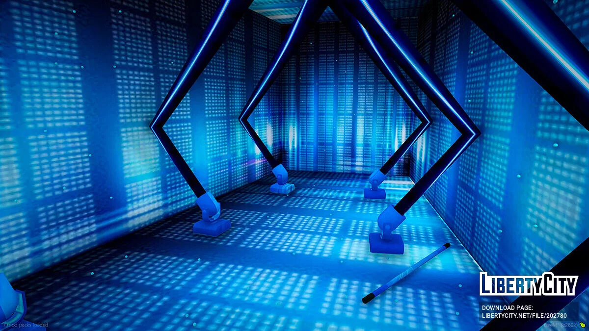 Salle de photo (Fond bleu) / GTA 5