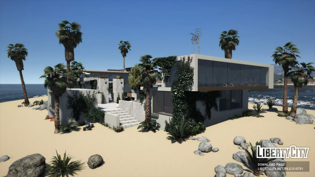 Franklin's Island Mansion v1.0 / GTA 5