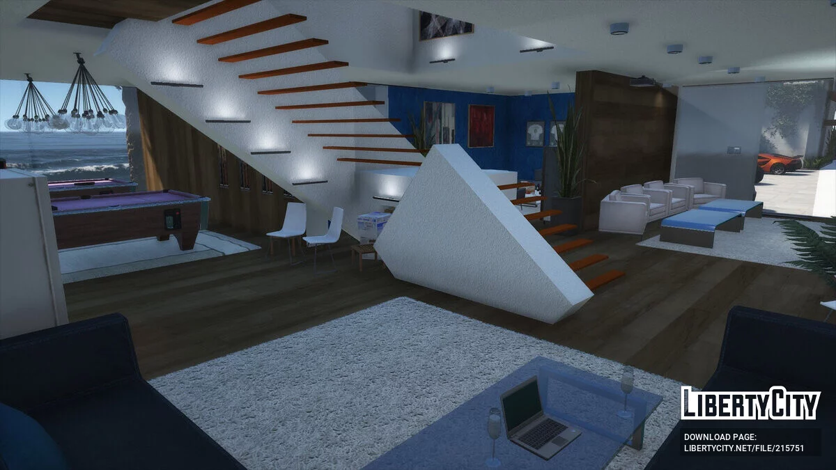 Franklin's Island Mansion v1.0 / GTA 5