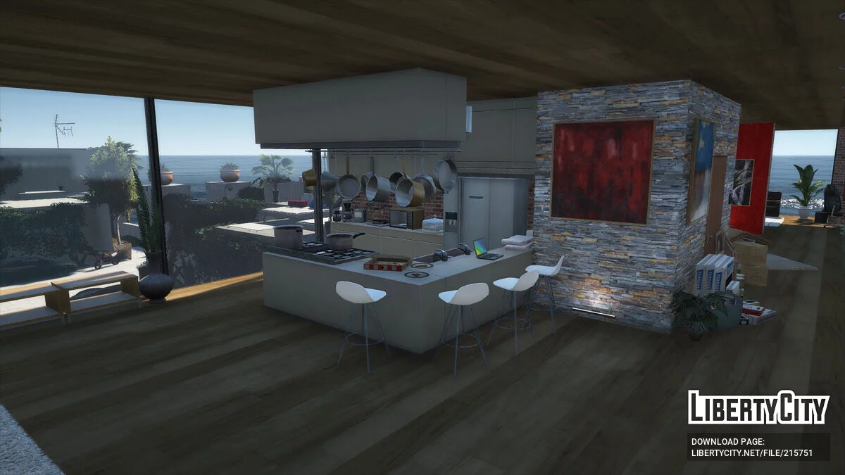 Franklin's Island Mansion v1.0 / GTA 5
