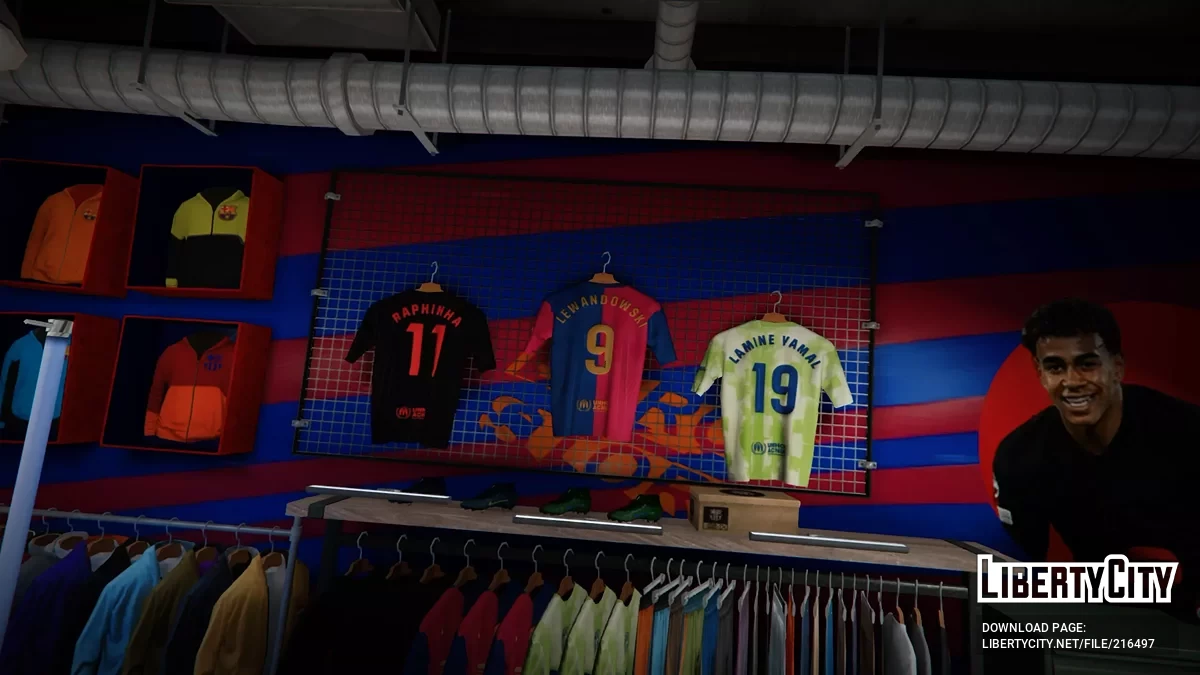 BARÇA STORE - Barcelona FC / GTA 5