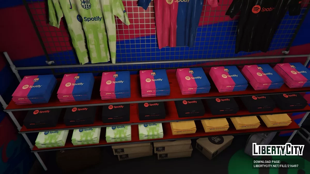 BARÇA STORE - Barcelona FC / GTA 5