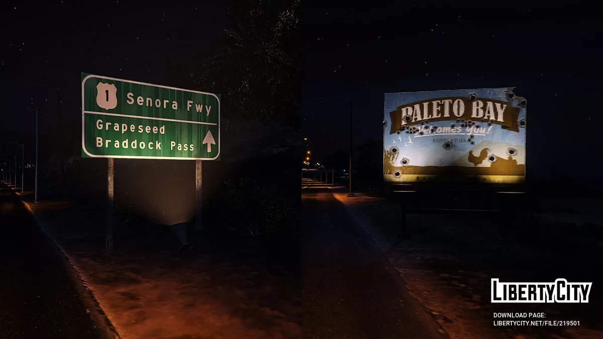 Оновлення шосе від Грейпсіда до затоки Палето / GTA 5