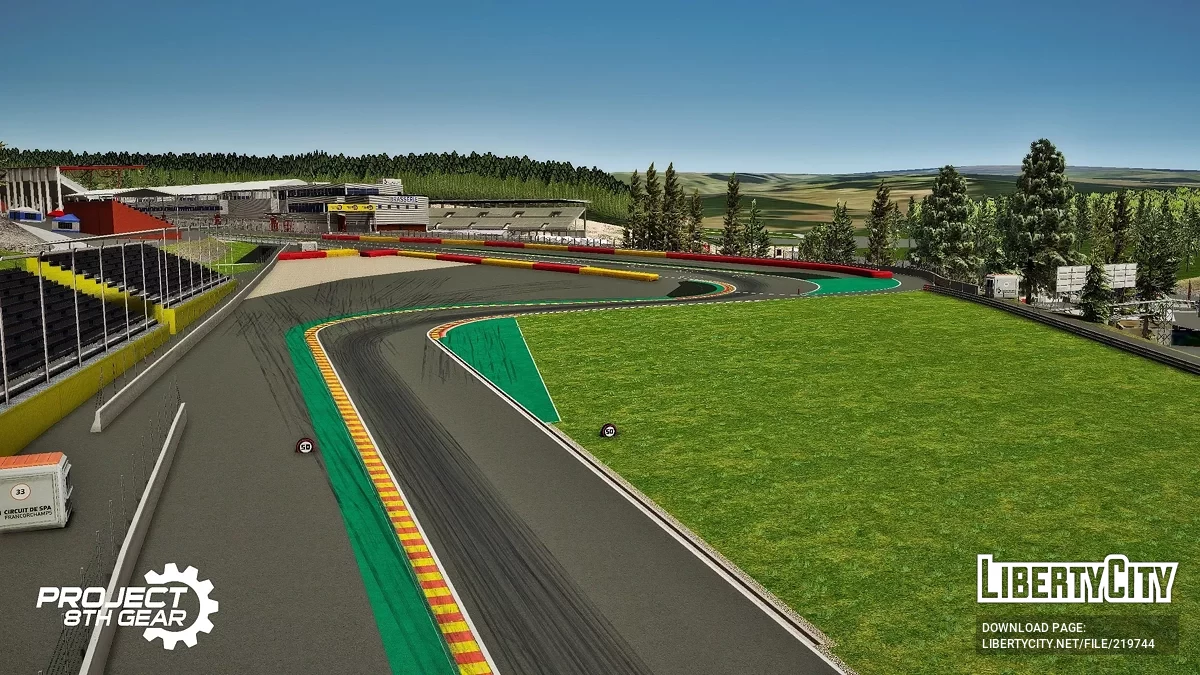 Spa Francorchamps 2025 v1.0 / جي تي أي 5