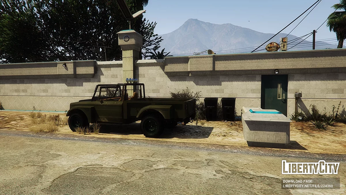 Trevor's Sandy Shores Trailer Garden Improved [YMAP / SF models] / GTA 5