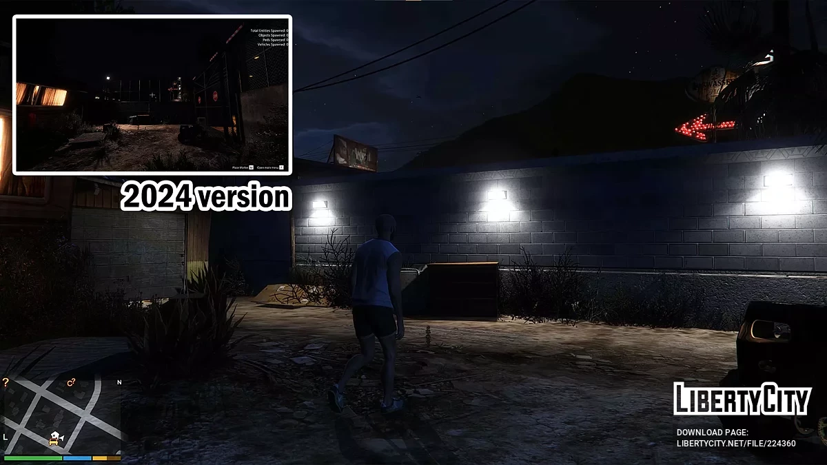 Trevor's Sandy Shores Trailer Garden Improved [YMAP / SF models] / GTA 5