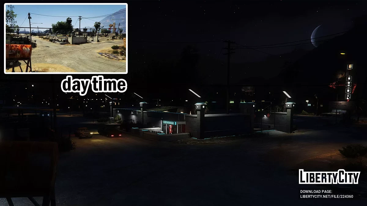 Trevor's Sandy Shores Trailer Garden Improved [YMAP / SF models] / GTA 5