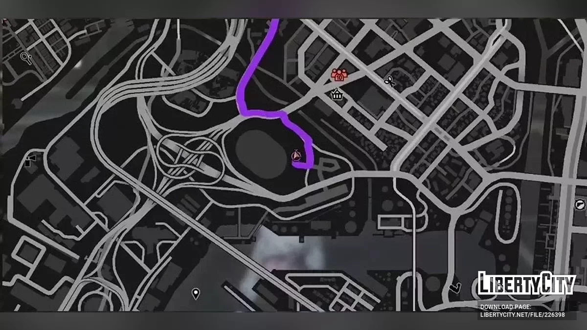 Exposición de Autos en el Estadio / GTA 5