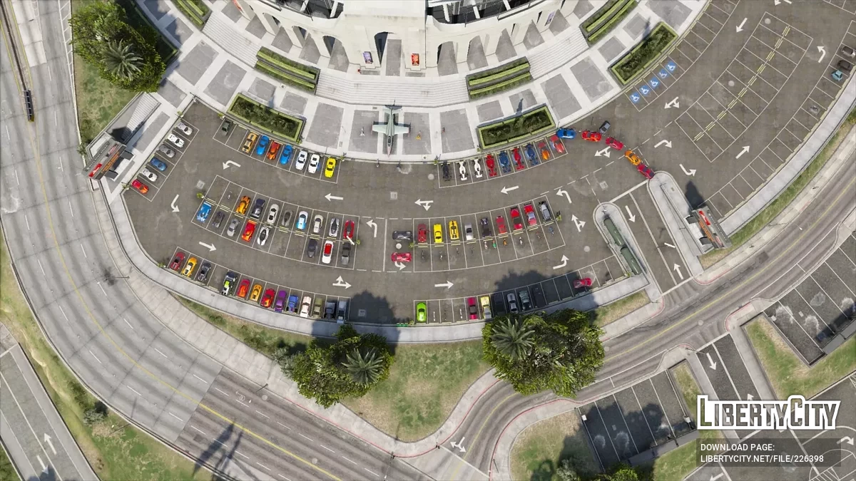 Exposición de Autos en el Estadio / GTA 5