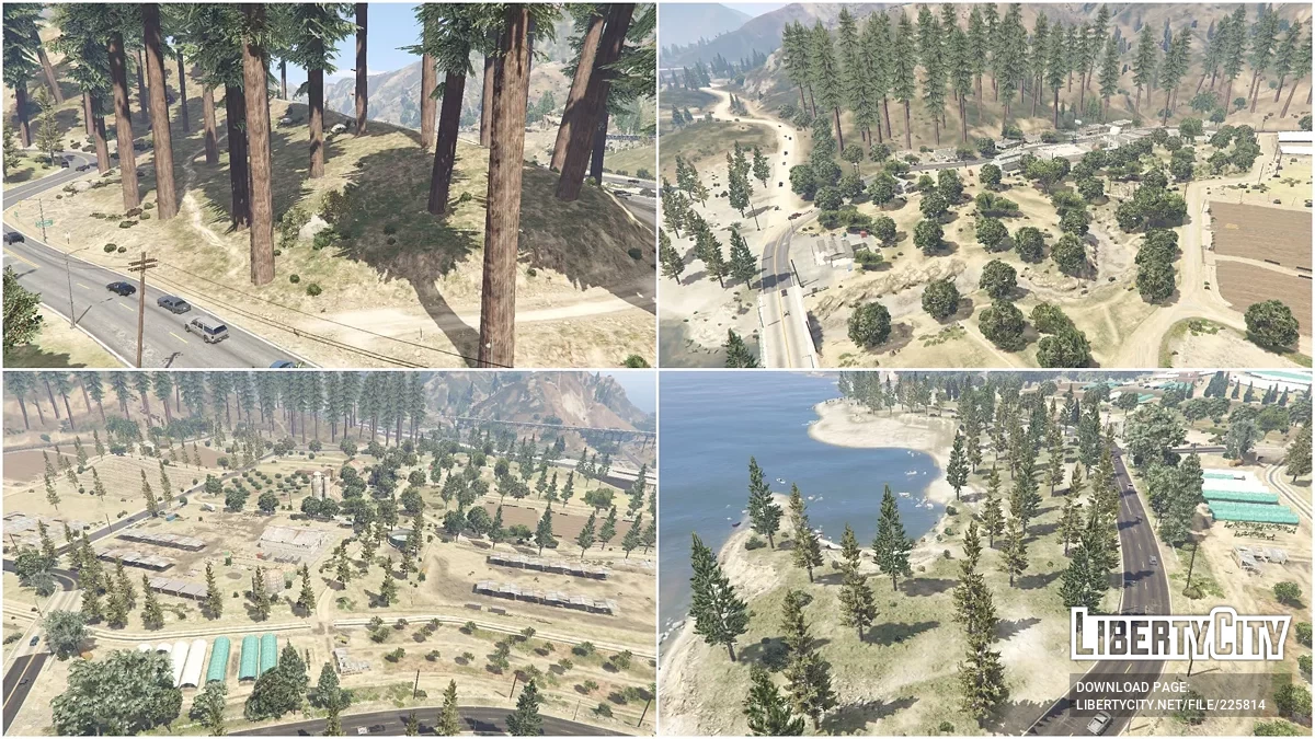 Більше дерев і ліхтарів / GTA 5