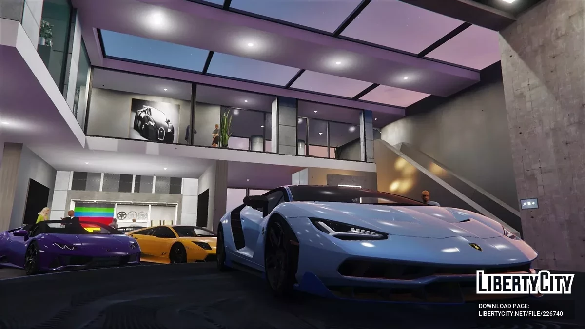 Salón de automóviles de Franklin Luxury Auto Club / GTA 5