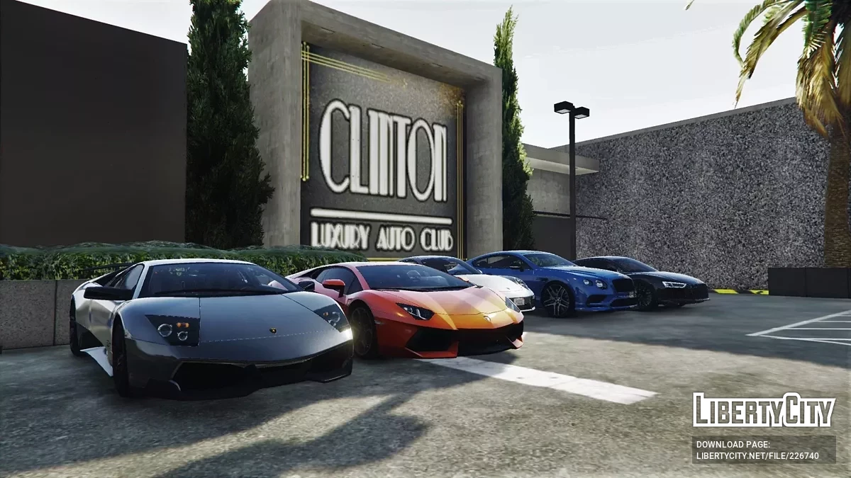 Salón de automóviles de Franklin Luxury Auto Club / GTA 5