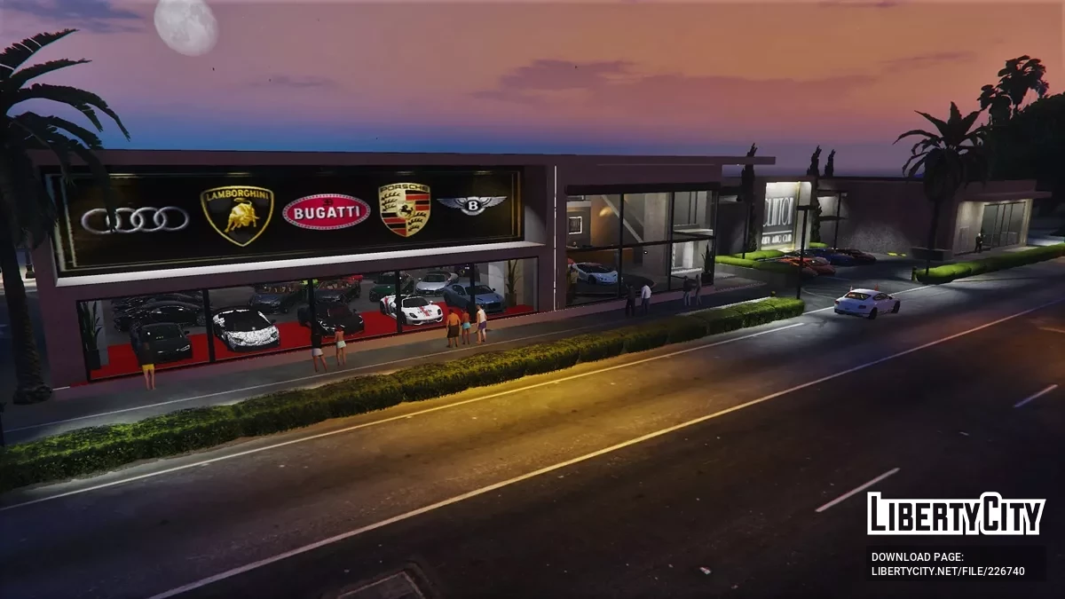 Salón de automóviles de Franklin Luxury Auto Club / GTA 5