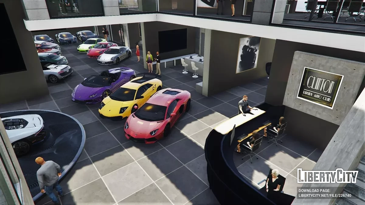 Salón de automóviles de Franklin Luxury Auto Club / GTA 5