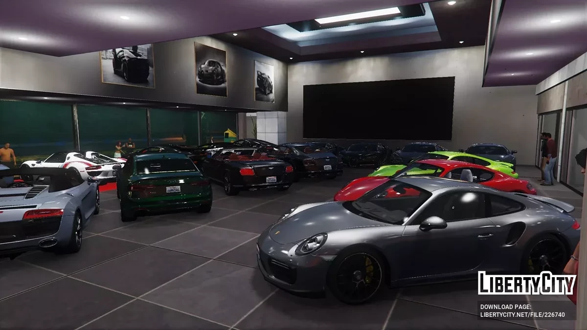 Salón de automóviles de Franklin Luxury Auto Club / GTA 5