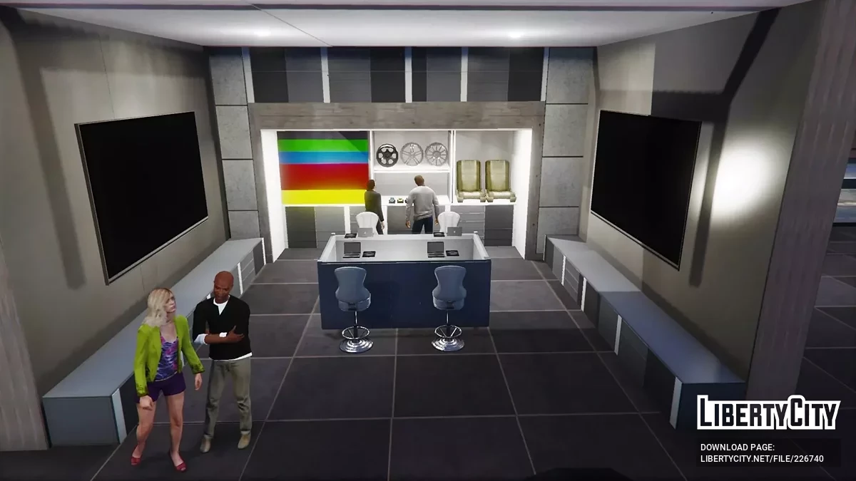 Salón de automóviles de Franklin Luxury Auto Club / GTA 5