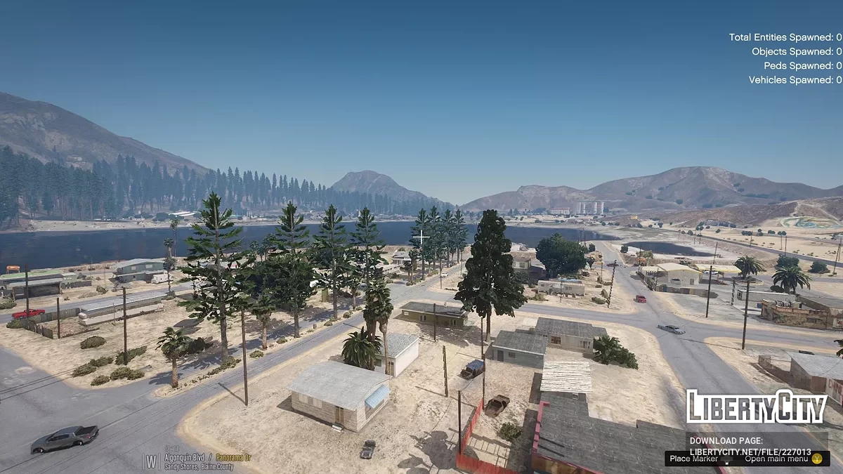 المزيد من الأشجار في Sandy Shores [MapEditor] / جي تي أي 5