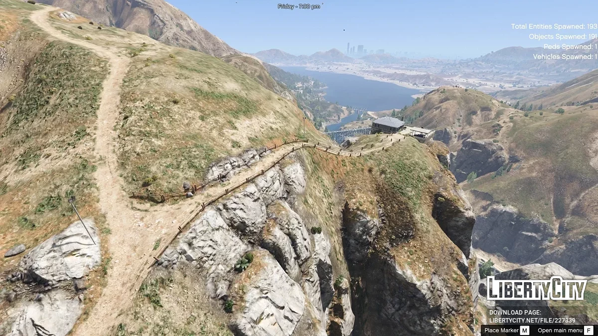 Будинок у горах біля річки [Menyoo] / GTA 5