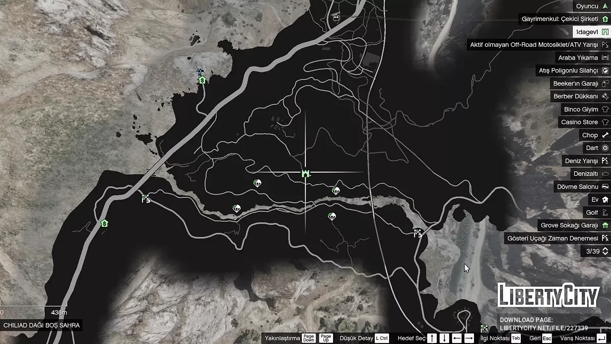 Будинок у горах біля річки [Menyoo] / GTA 5