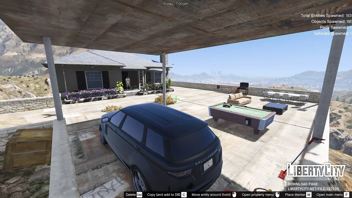 Будинок у горах біля річки [Menyoo] / GTA 5