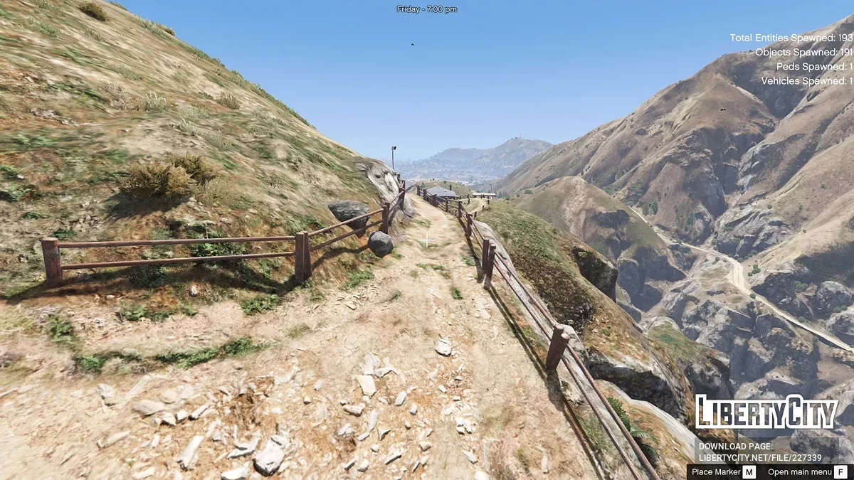 Будинок у горах біля річки [Menyoo] / GTA 5