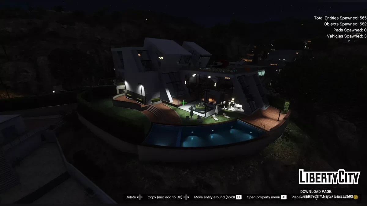 Футуристичний Дім 007 / GTA 5