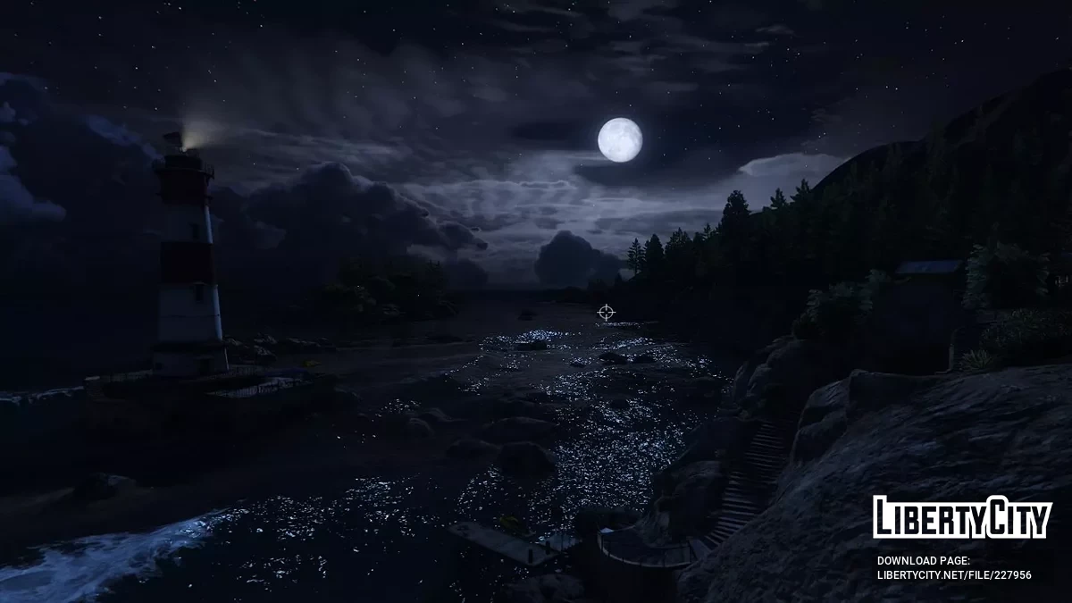 Area with a Lighthouse / GTA 5