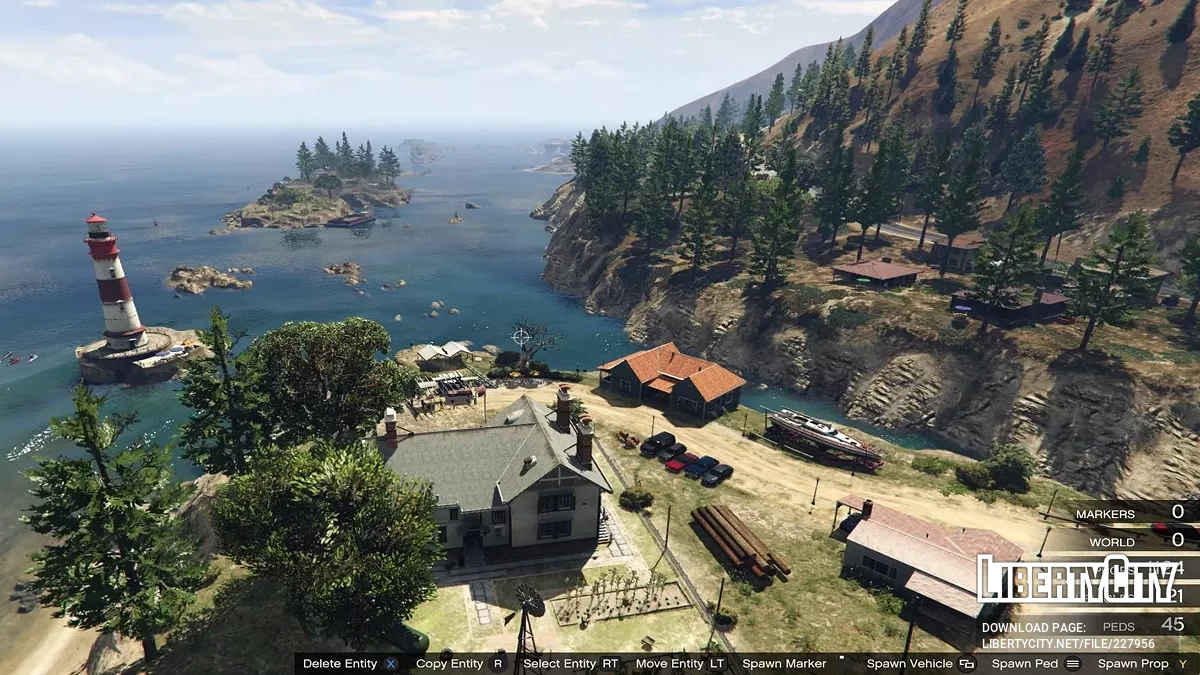 Area with a Lighthouse / GTA 5
