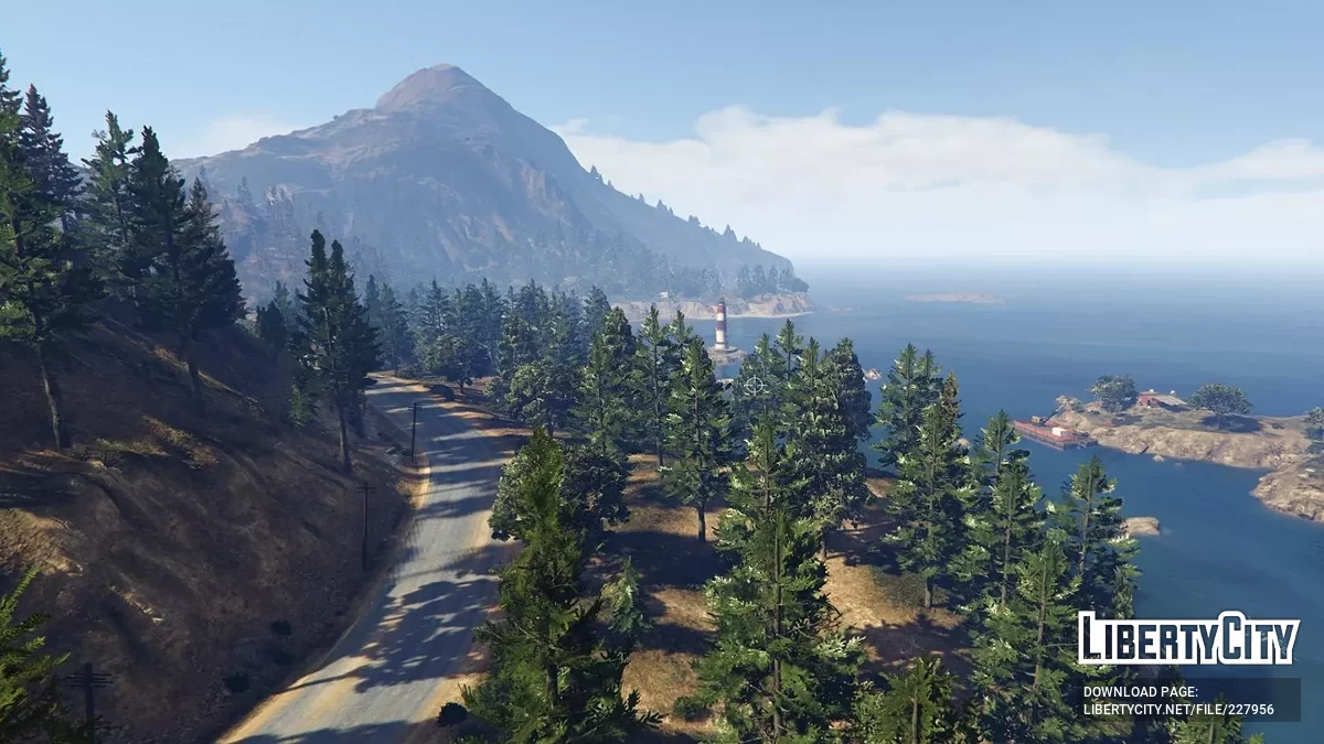 Area with a Lighthouse / GTA 5