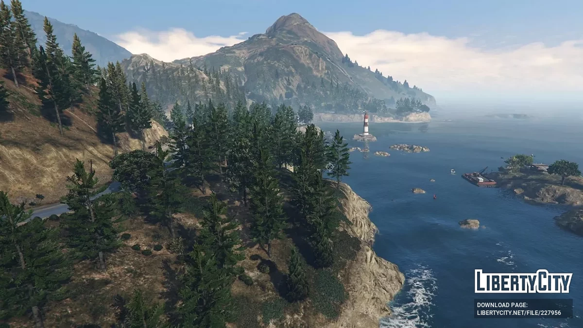 Area with a Lighthouse / GTA 5