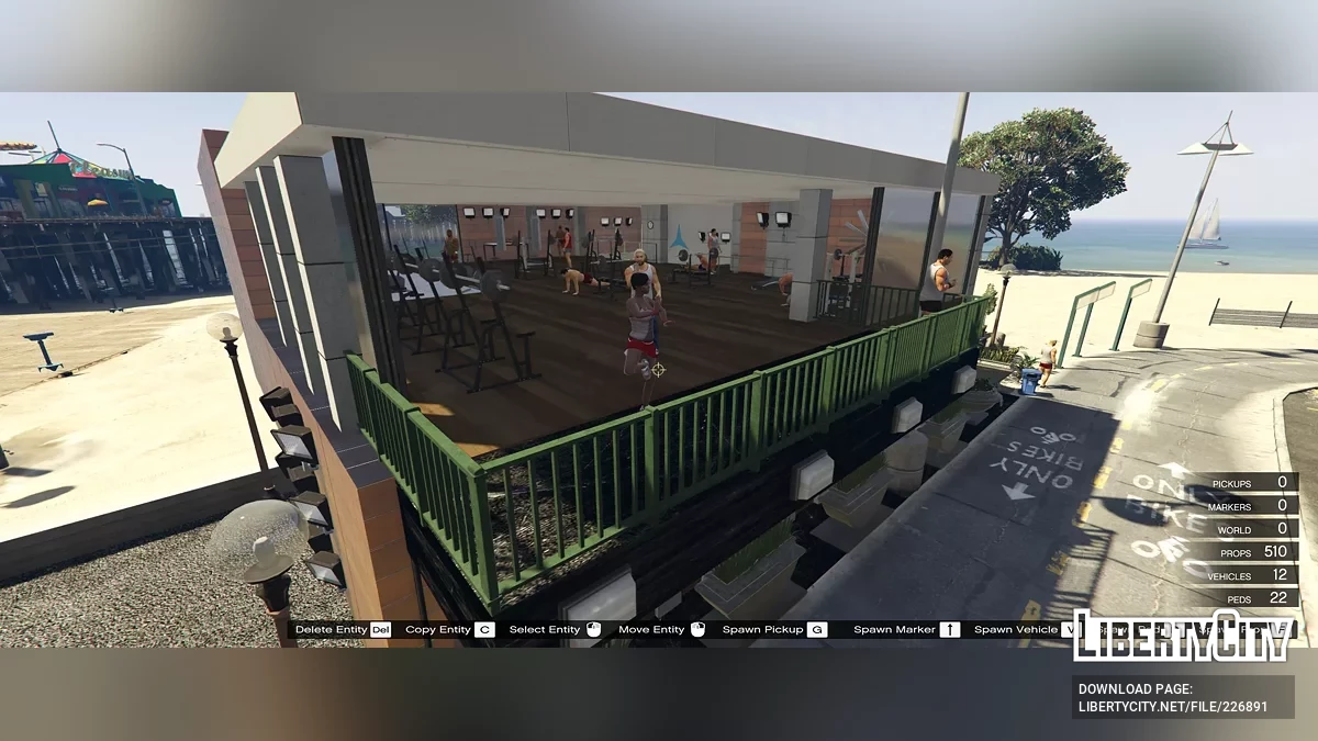 Los Santos Gym Beach / GTA 5