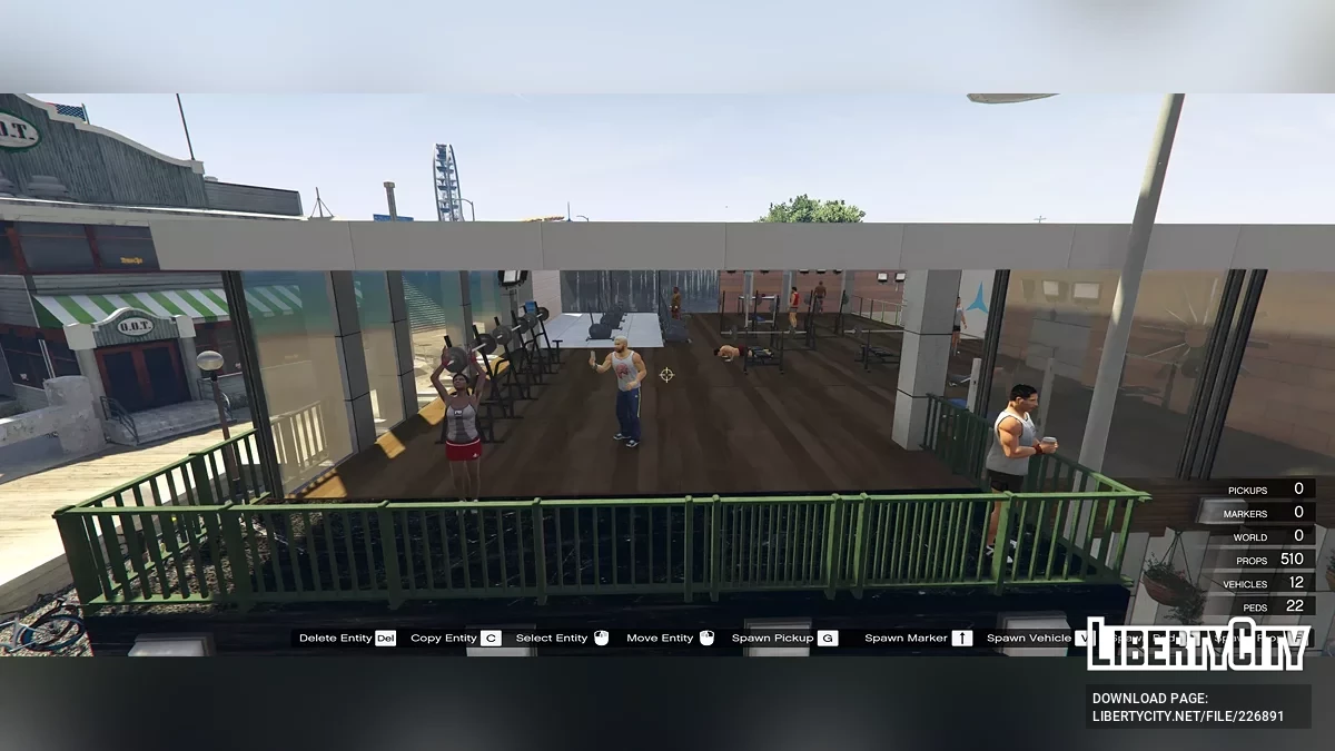 Los Santos Gym Beach / GTA 5