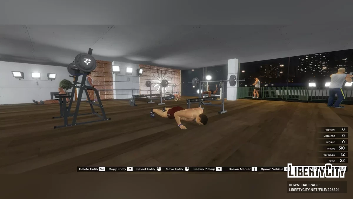 Los Santos Gym Beach / GTA 5