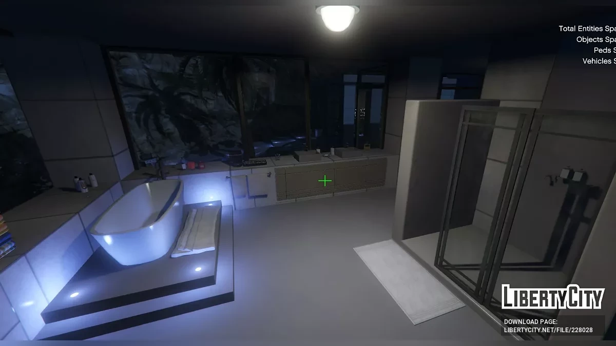 Villa at the Two Hoots Falls / GTA 5