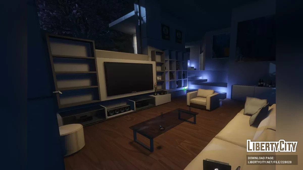 Villa at the Two Hoots Falls / GTA 5