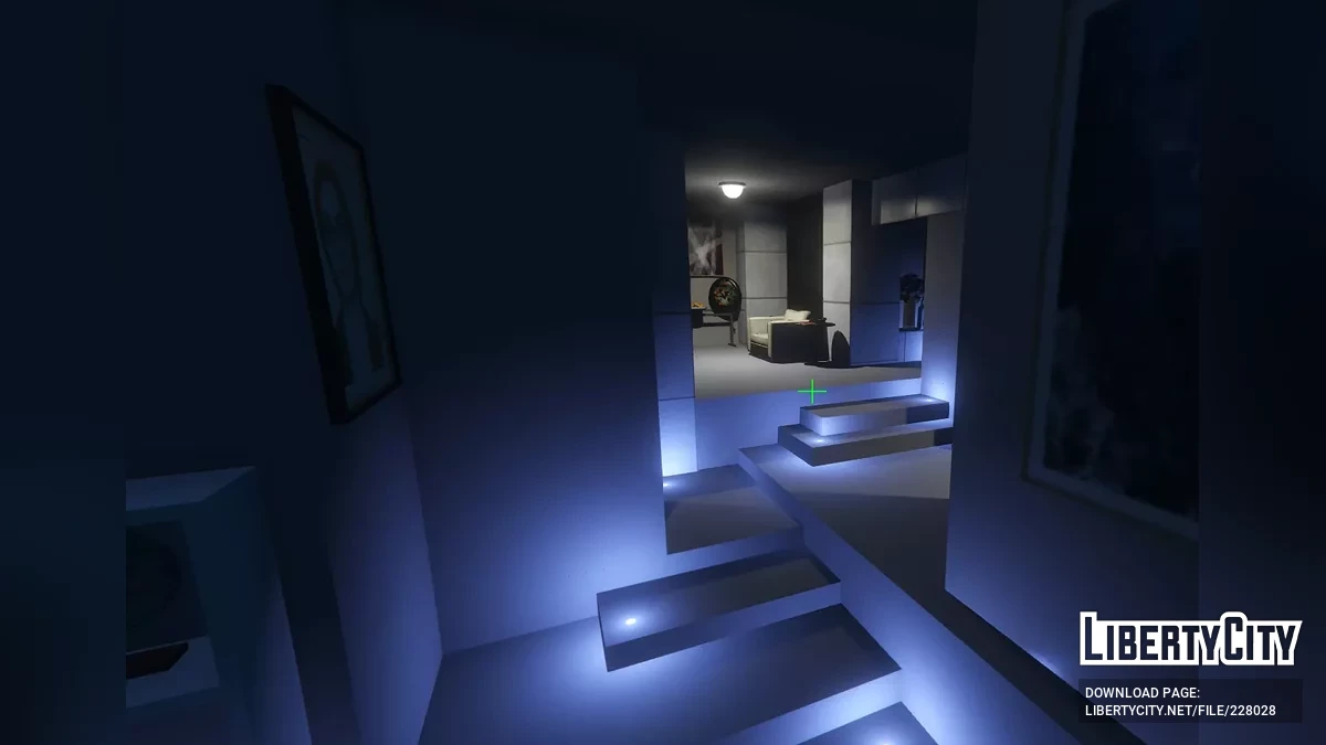 Villa at the Two Hoots Falls / GTA 5